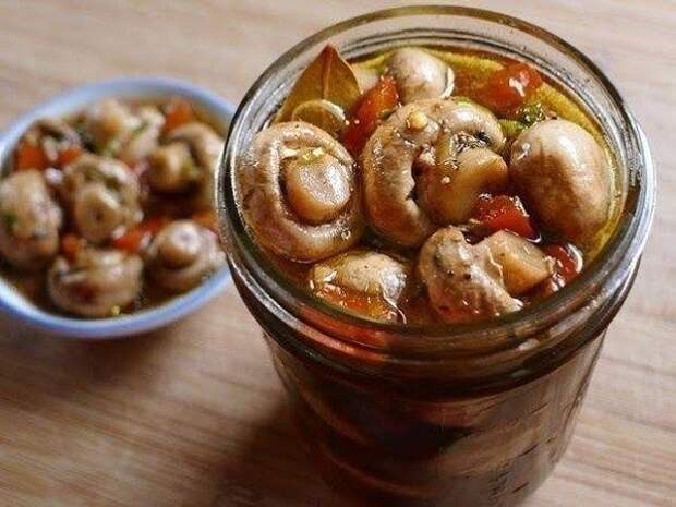 маринованные грибы