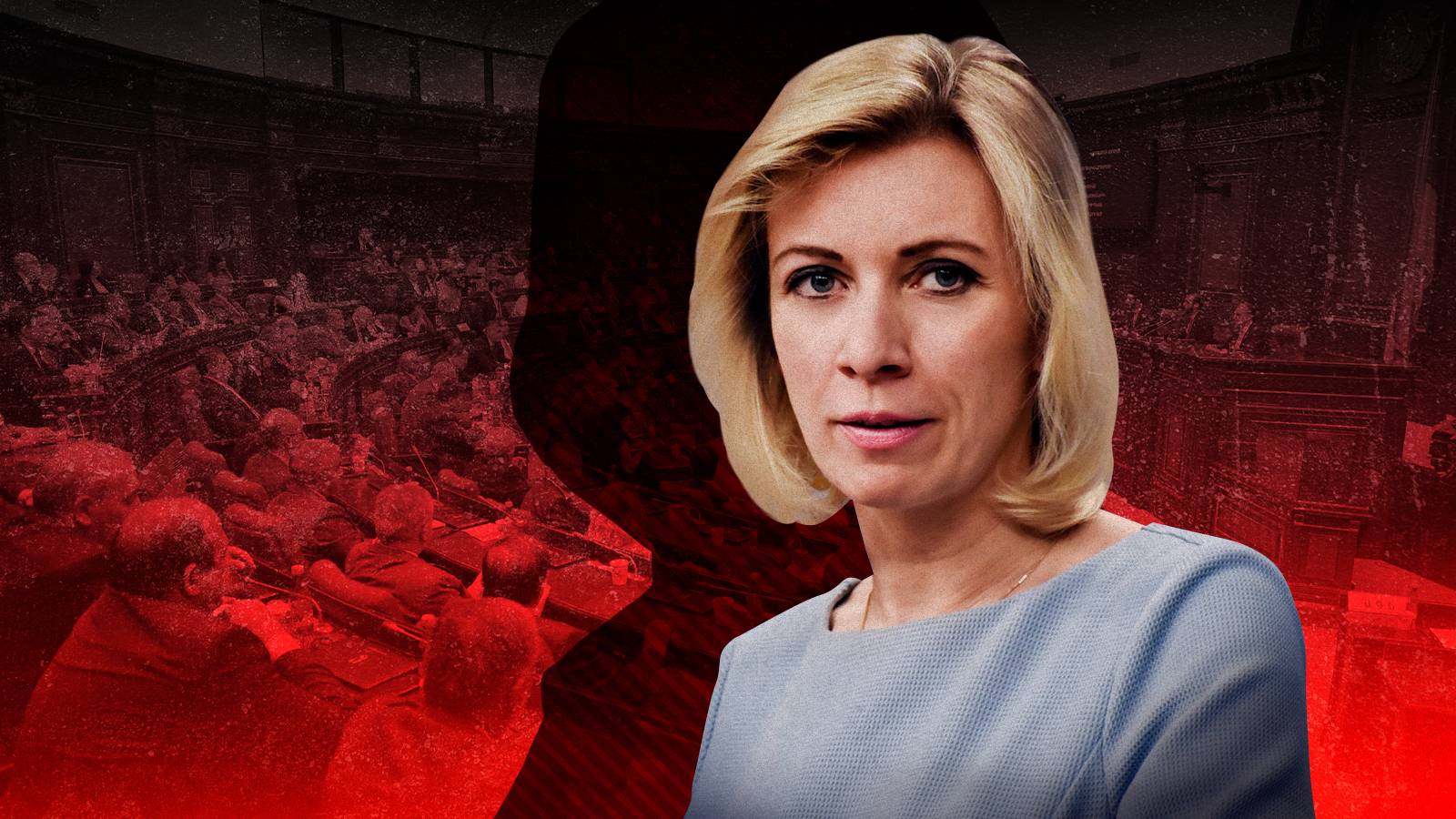 Представитель МИД РФ Захарова подняла на смех заграждения от России на пляже Мариуполя