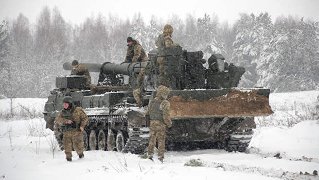 Военнослужащие вооруженных сил Украины