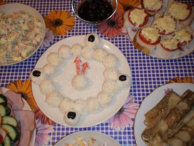 первый вариант закуски