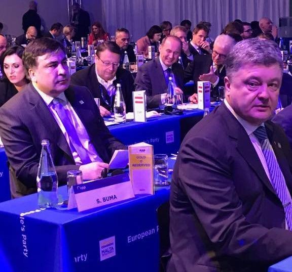 Конфуз Саакашвили на Европейском конгрессе не остался незамеченным