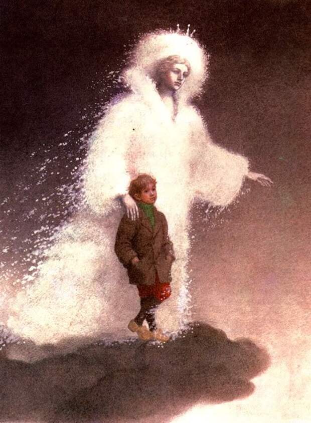 Ганс Христиан Андерсен - Снежная королева (иллюстрация Анастасии Архиповой)