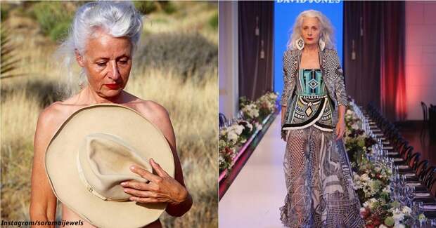 64-летняя женщина доказала, что моделью можно стать в любом возрасте, если любить себя