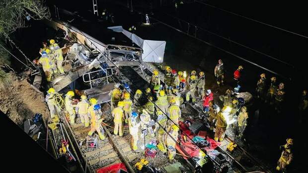 Вторая за несколько дней катастрофа поезда в Испании