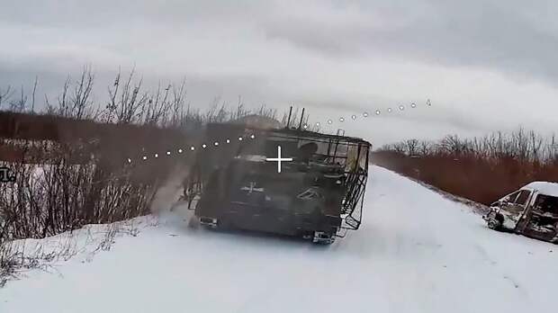 Дроноводы сорвали попытку ВСУ прорваться к Купянску на БТР M-113