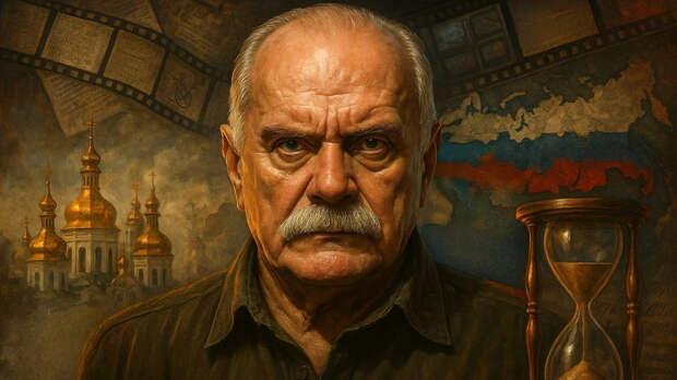 "Ты представляешь, как я буду выглядеть, если я его сдам": Михалков не рассказал, кто облил Путина вином на юбилее