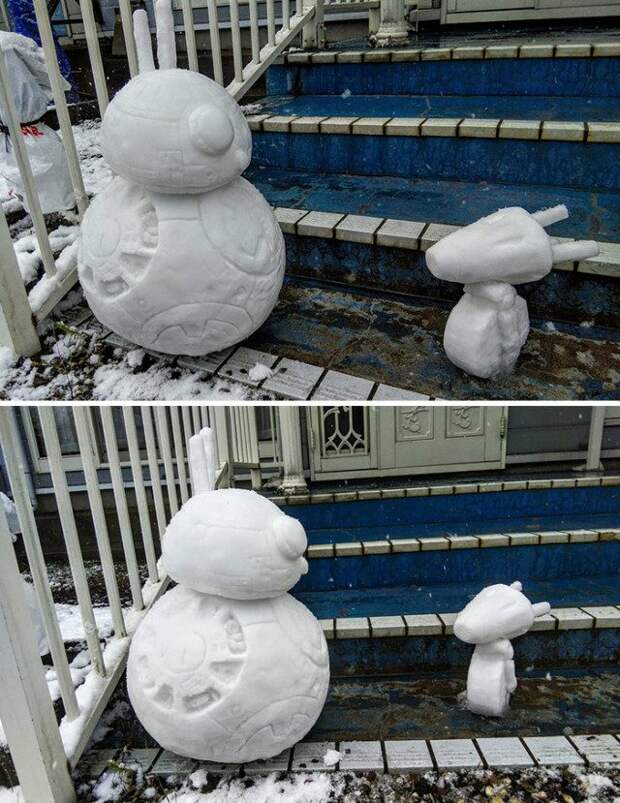 Снеговики-снеговики... вот это я понимаю!