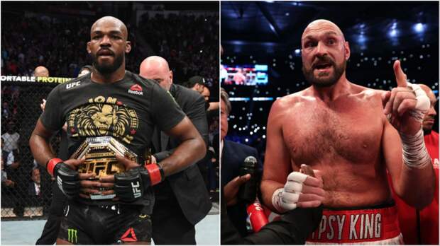Jon Jones and Tyson Fury
