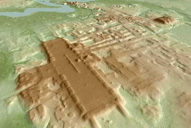 Обнаружено самое крупное и древнее сооружение цивилизации майя