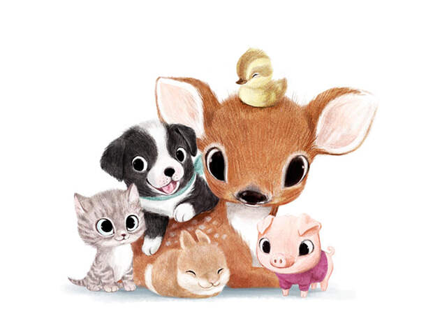 Cute Animal Illustration