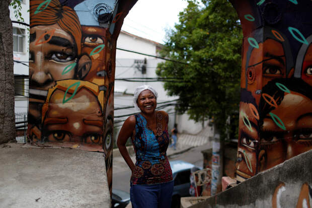 Владелица хостела Pousada Favela Cantagalo