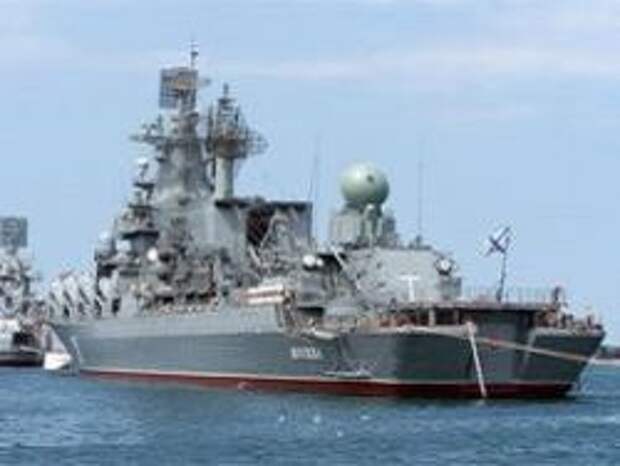 Флагман ЧФ разминает мускулы Флагман ЧФ разминает мускулы