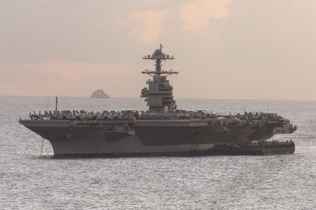 WSJ: на авианосце США Gerald Ford во время миссии у Ирана вышли из строя туалеты
