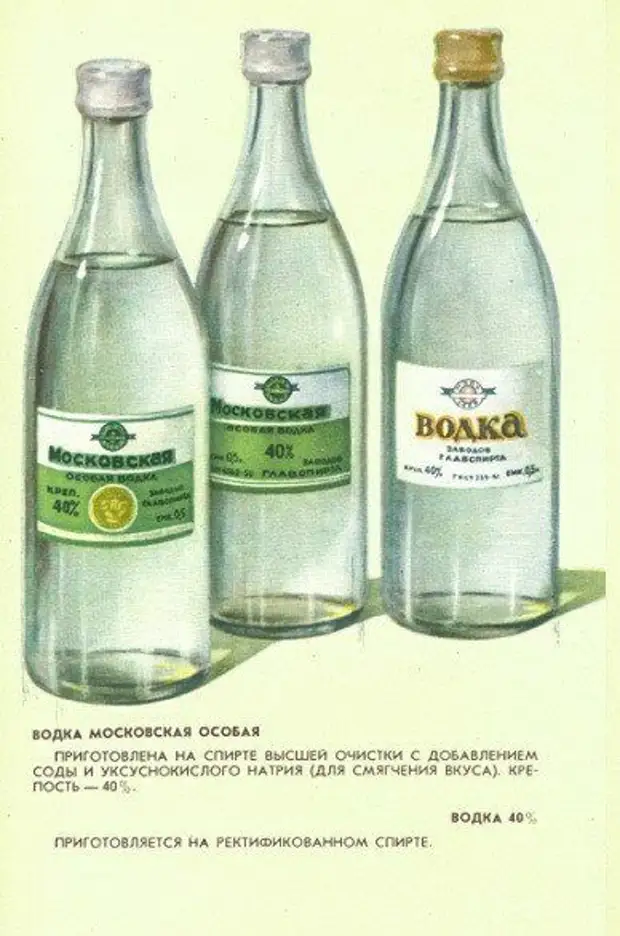 Какой вкус имеет советская водка "Московская особая" спустя 30-40 лет?