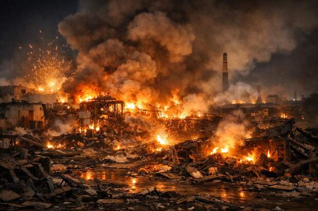 Массированный удар по Украине уничтожил завод «Звезда» и аэродромы ВСУ