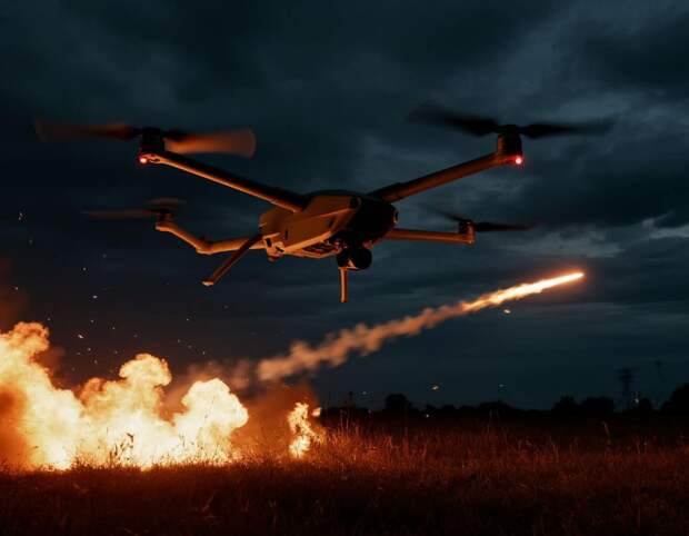 Ленинградскую область вновь атаковали БПЛА, в порту Усть-Луга тушат пожар