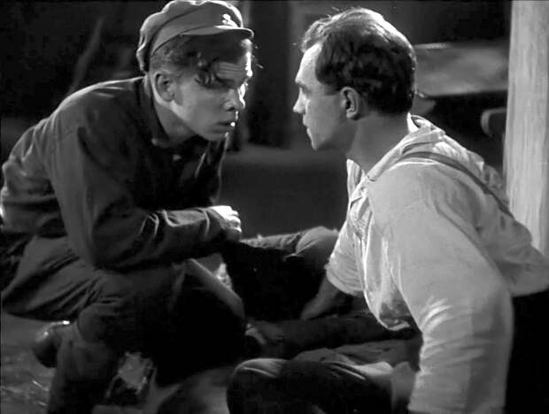 Кадр из фильма «Чапаев», 1934 г.
