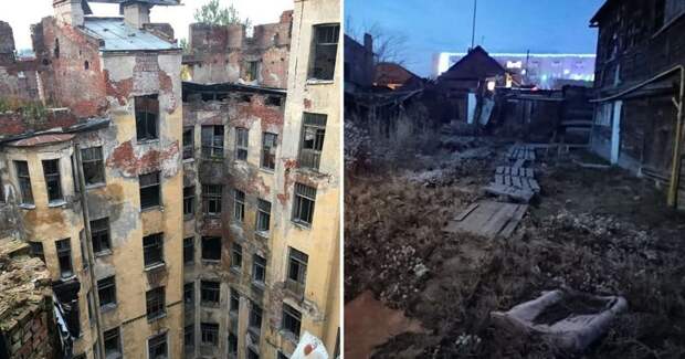 Реальные фотографии современных российских трущоб Города России, всё тлен, города, депрессняк, жильё, развалины, трущобы