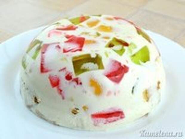 Торт «Битое стекло» получается очень ярким и жизнерадостным. Торт «Битое стекло» получается очень ярким и жизнерадостным.