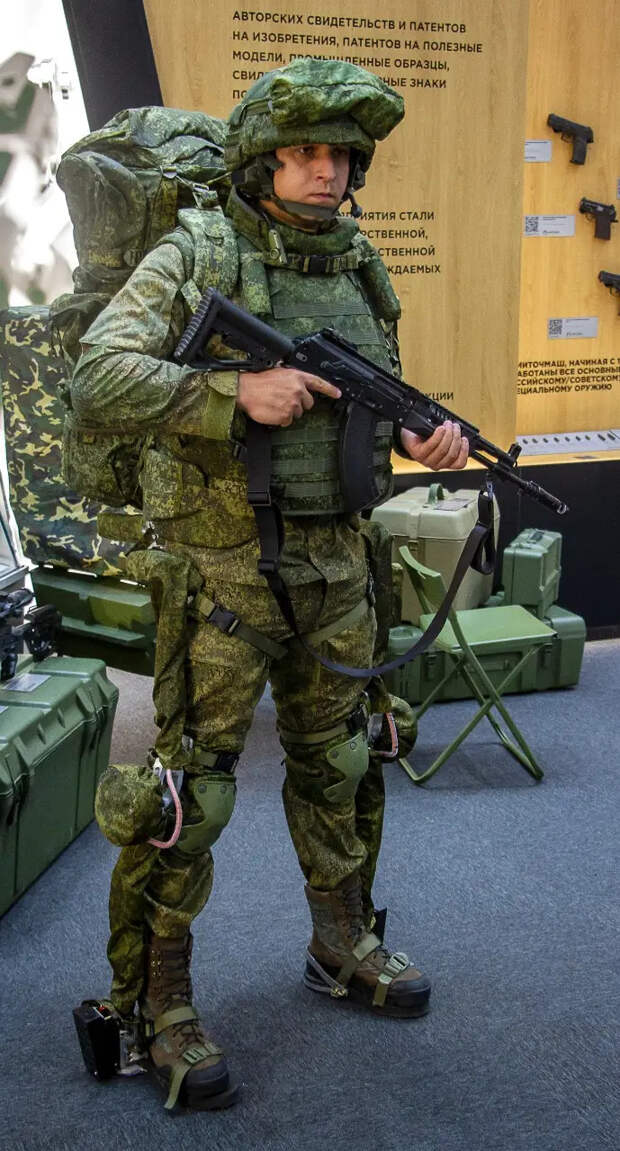 Перспективные отечественные экзоскелеты военного назначения