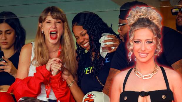 taylor swift at chiefs game brittany mahomes