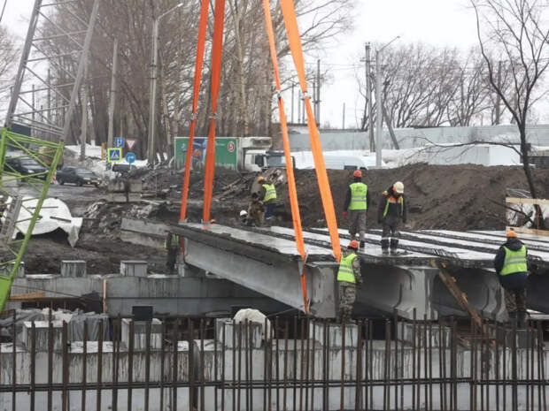 Капитальный ремонт моста через Тулу: работы идут по графику – мэрия