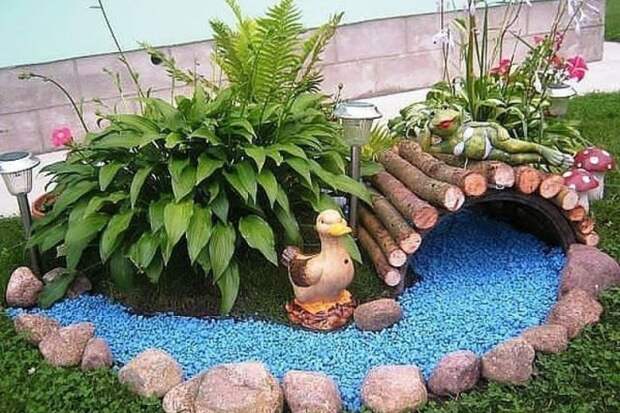 Декоративной мостик своими руками