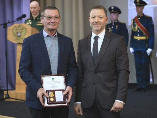 Ликвидаторы Чернобыля получили награды в Приморье