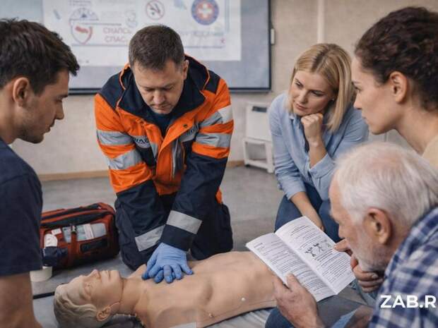 Россиян снова будут учить первой помощи до 2036 года