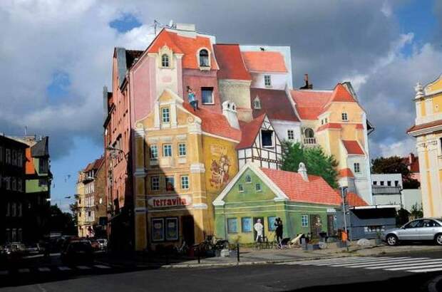 Завораживающие работы уличных художников (22 фото)