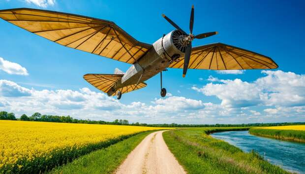 Разработан дрон, способный летать без винтов и моторов