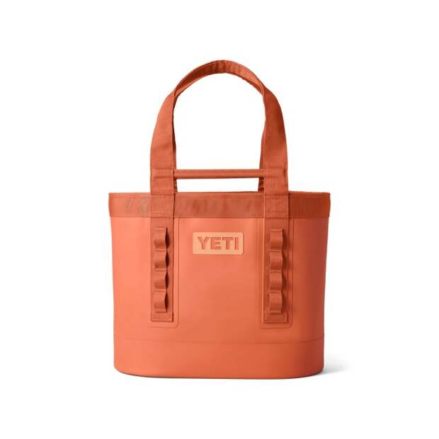 YETI camino tote bag in high desert clay color