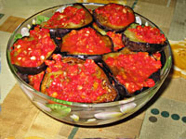 Синие (баклажаны) огонек