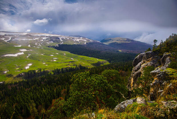 Плато Лаго-Наки на Западном Кавказе