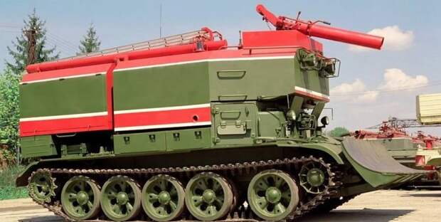 ГПМ-54: потушит горящий склад с боеприпасами, если сама не сгорит
