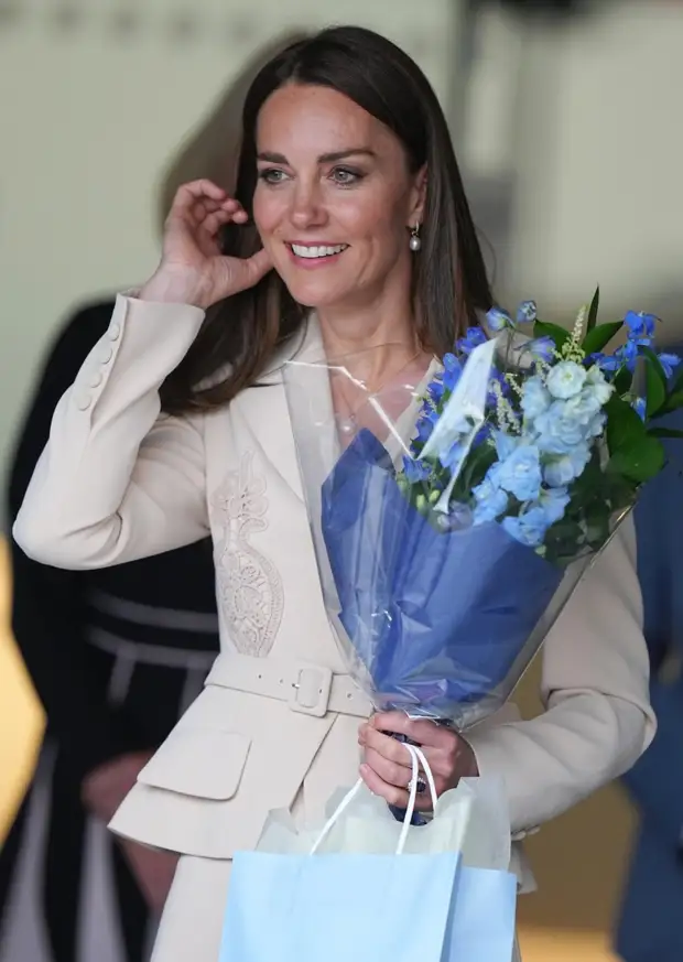 Кейт Миддлтон и принцесса Анна впервые вместе вышли в свет