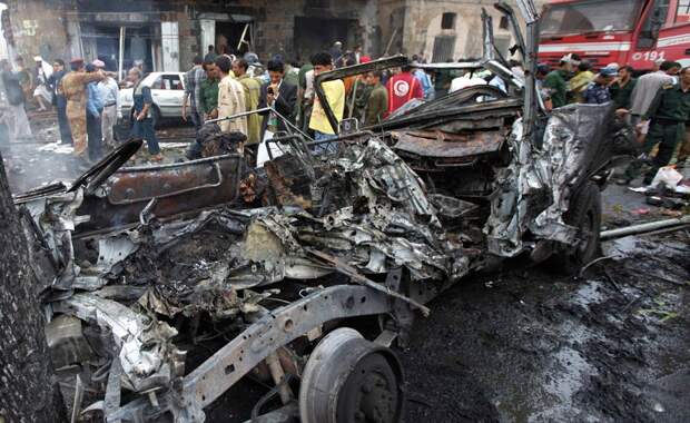 Это теракт в Сане, Йемен 11 сентября 2012