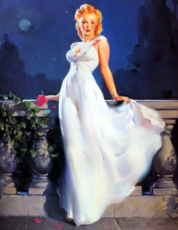 Pin-up — художник Джил Элвгрен