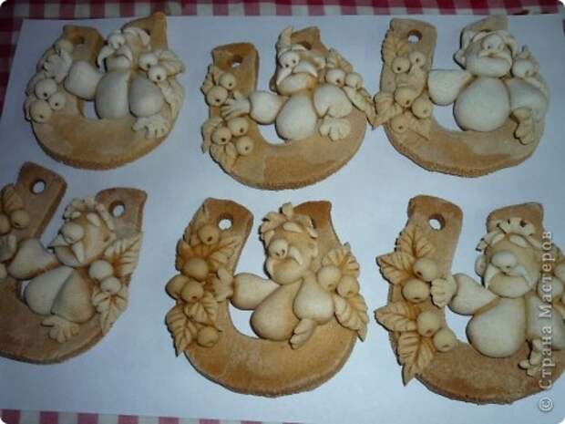 Мастер-класс Лепка Подковы на счастье Тесто соленое фото 4