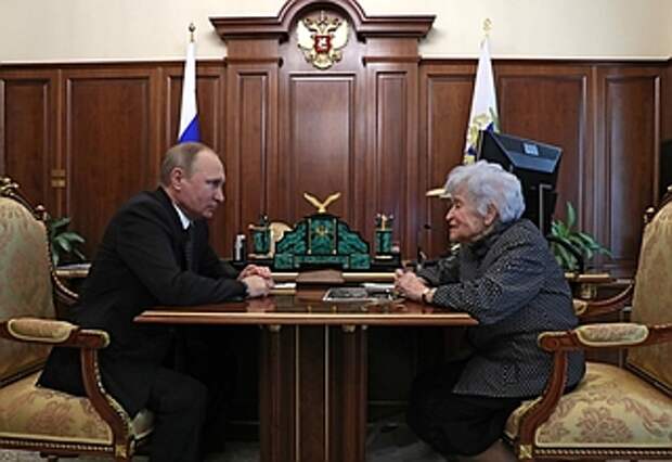 Встреча с главой Пушкинского музея Ириной Антоновой
