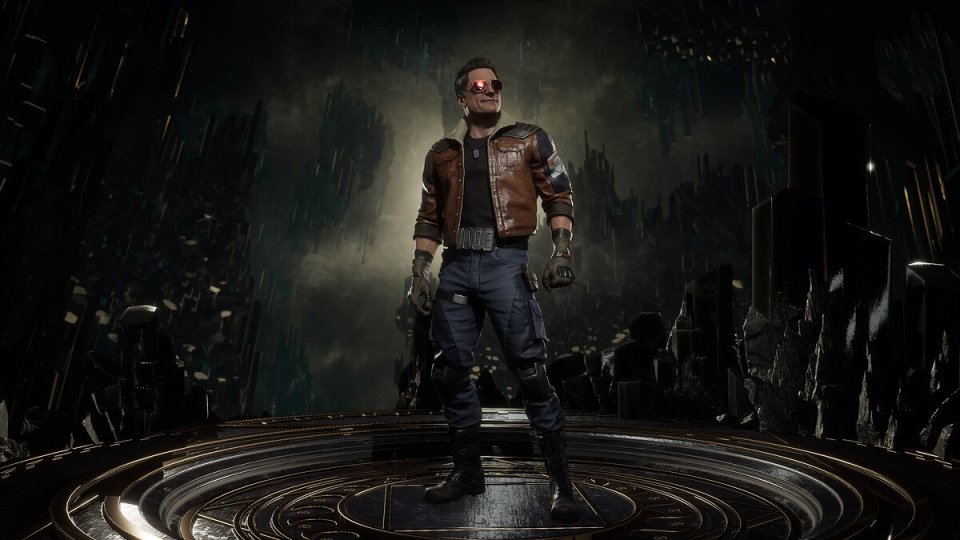 Скриншот с Джонни Кейджем из Mortal Kombat 11 Скриншот с Джонни Кейджем из Mortal Kombat 11