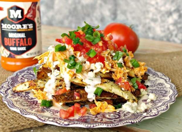 Buffalo Chicken Hand Cut Fries