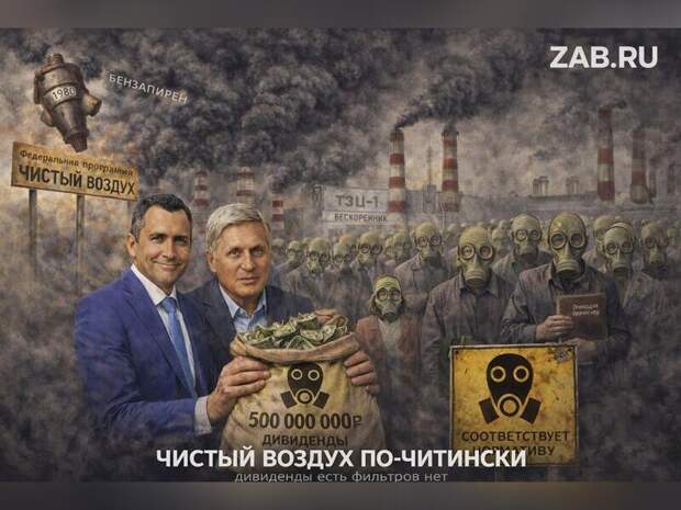 «Чистый воздух» по-читински. Федеральная программа есть, а дым над городом остаётся