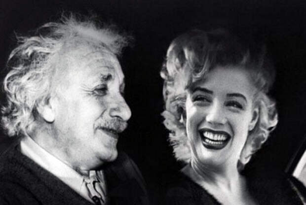 Умственные способности Мэрилин Монро и Альберта Эйнштейна| Фото: ЯПлакалъ.