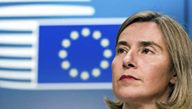 Верховный представитель ЕС по внешней политике Федерика Могерини в Брюсселе. Архивное фото