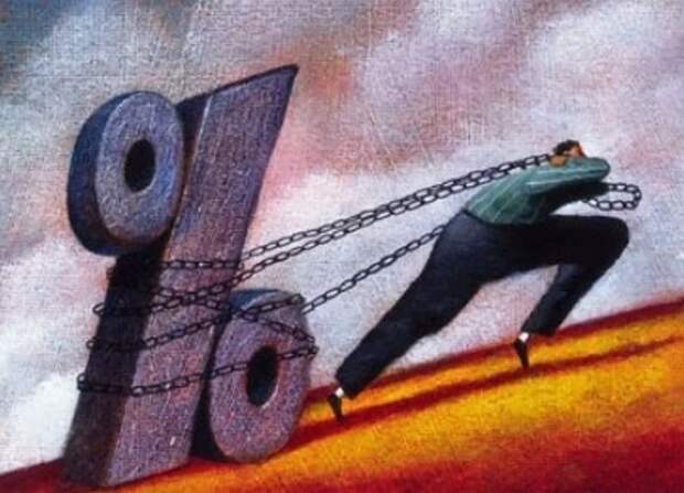 Долги россиян впервые достигли 45 триллионов рублей