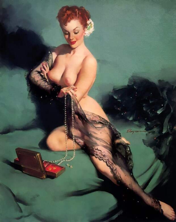 Pin-up — художник Джил Элвгрен