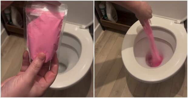 Порошок для девушек, которые стесняются ходить в туалет при парне