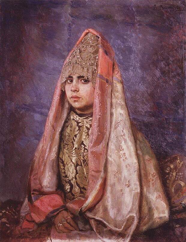 В.М.Васнецов Боярышня В.М.Васнецов Боярышня