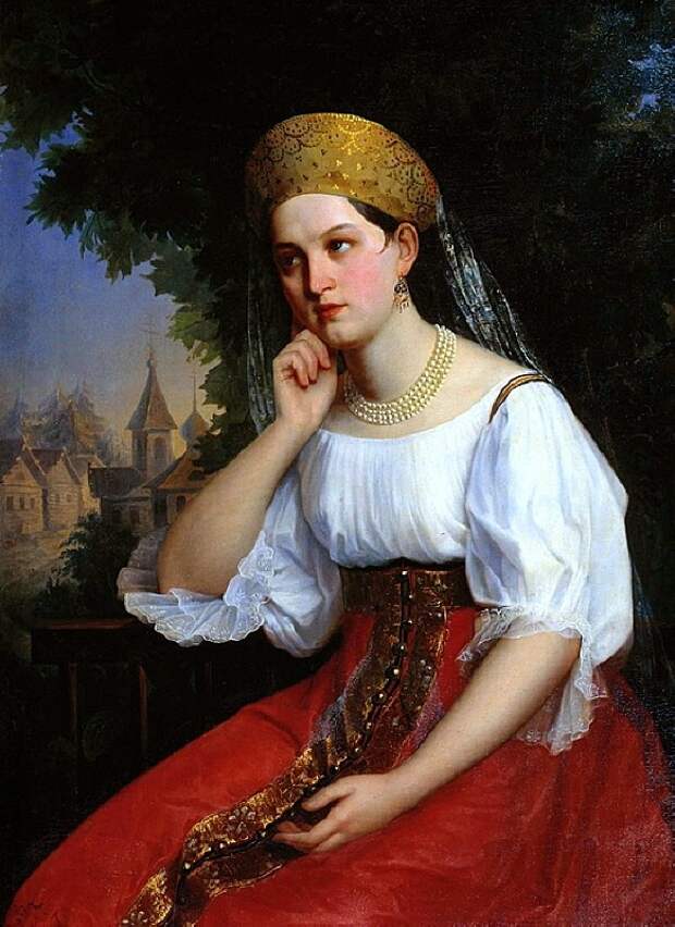 Русские красавицы глазами художников